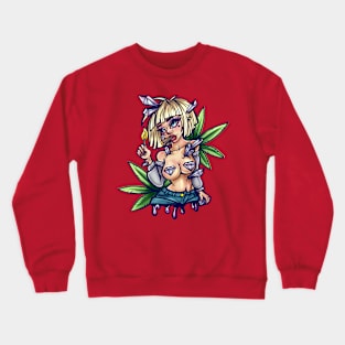 Shining Bright Like Mary Crewneck Sweatshirt